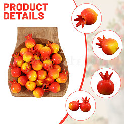 Mini Foam Imitation Pomegranates&nbsp;AJEW-WH0473-06