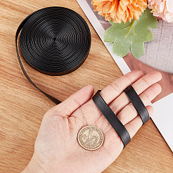 Soft Flat Imitation Leather Cord&nbsp;LC-WH0006-02D-01