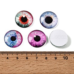 Printed Transparent Glass Cabochons&nbsp;GL-CBAA22A-05