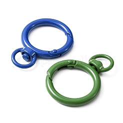 10Pcs Spray Painted Alloy Swivel Snap Hooks Clasps&nbsp;FIND-YW0001-60