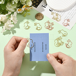 40Pcs 2 Colors Iron Paper Clips&nbsp;AJEW-SP0002-99A