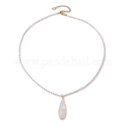 Shell Pearl Beaded Necklaces for Women&nbsp;NJEW-JN04980