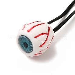 Halloween Theme Eye Plastic Hair Ties&nbsp;LS-OHAR-E019-01
