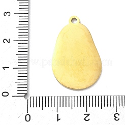 304 Stainless Steel Fruit Enamel Pendants&nbsp;LS-STAS-G362-04G-01