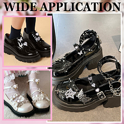 20Pcs 10 Styles Plastic Shoelace Buckle Clips&nbsp;HJEW-HY00162