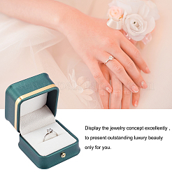 Leather Ring Gift Boxes&nbsp;CON-GF0002-10A