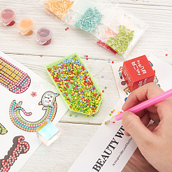 DIY Diamond Painting Stickers Kits For Kids&nbsp;DIY-WH0168-58