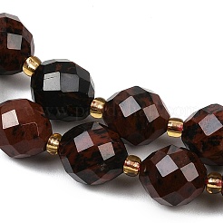 Natural Mahogany Obsidian Beads Strands&nbsp;G-N342-149I-08