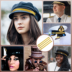PU Leather Hat Band for Cowboy Hat&nbsp;DIY-WH0723-028A