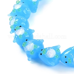 Handmade Lampwork Beads Strands&nbsp;LAMP-P066-03