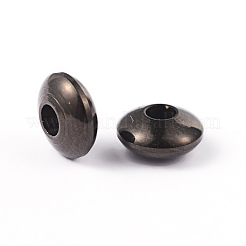 Rondelle Ion Plating(IP) 304 Stainless Steel Spacer Beads&nbsp;STAS-L176-06