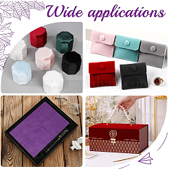 1.1M Self Adhesive Velvet Book Covers&nbsp;DIY-WH0491-88B-06