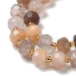 Natural Strawberry Quartz Beads Strands&nbsp;G-P508-A16-01