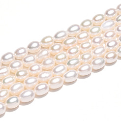 Natural Cultured Freshwater Pearl Beads Strands&nbsp;PEAR-N012-05Z