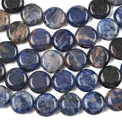 Natural Sodalite Beads Strands&nbsp;G-L648-B07-15mm