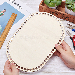 DIY Knitting Crochet Wooden Bag Bottom Shaper&nbsp;WOOD-WH0101-31