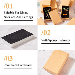 Rectangle Cardboard Paper Jewelry Box&nbsp;CON-TAC0015-01C