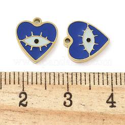 Ion Plating(IP) 304 Stainless Steel Enamel Charms&nbsp;STAS-U032-05G