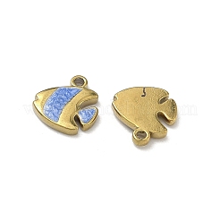 304 Stainless Steel Enamel Pendants&nbsp;STAS-F346-04G