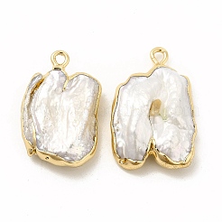 Baroque Natural Keshi Pearl Pendants&nbsp;PEAR-P004-16KCG