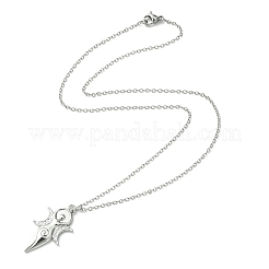 Non-Tarnish 304 Stainless Steel Pendant Necklace for Women&nbsp;NJEW-JN04387