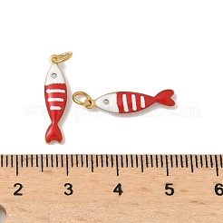 304 Stainless Steel Enamel Pendants&nbsp;STAS-P394-05G-03