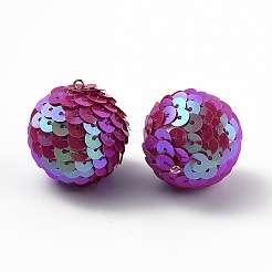 Sparkly Paillette Plastic Pendant Decorations&nbsp;FIND-H211-B-02