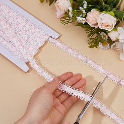 5 Yards Polyester Lace Ribbons&nbsp;SRIB-OC0001-11A