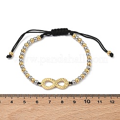 304 Stainless Steel Infinity Link Bracelets&nbsp;BJEW-F534-01GP-02