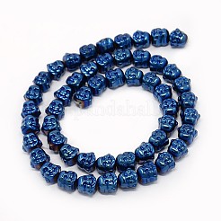 Electroplate Non-magnetic Synthetic Hematite Beads Strands&nbsp;LS-G-J181-06