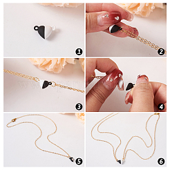 42 Sets 21 Styles Alloy Magnetic Clasps&nbsp;FIND-TA0001-95
