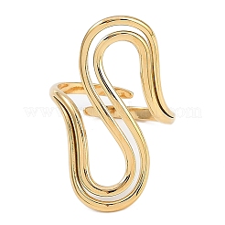 304 Stainless Steel Rings for Women&nbsp;RJEW-A049-02A-G