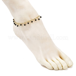 2Pcs 304 Stainless Steel Anklets Sets&nbsp;AJEW-AN00721