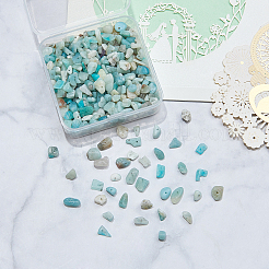 Natural Amazonite Chip Beads&nbsp;G-CJ0001-21