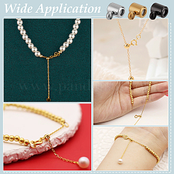 36Pcs 3 Colors 304 Stainless Steel Tube Bails&nbsp;FIND-PH0024-33