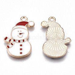 Alloy Enamel Pendants&nbsp;X-ENAM-Q442-041-RS