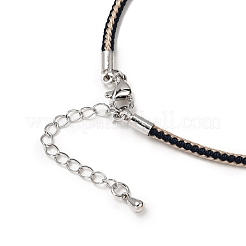 2.5MM Nylon Braided Cord Necklace Making&nbsp;FIND-G095-01P-10