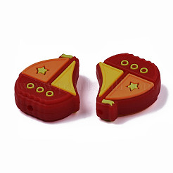 Food Grade Eco-Friendly Silicone Focal Beads&nbsp;SIL-N002-12E