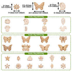 Wood Cabochons&nbsp;WOOD-TA0001-33