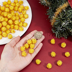 120Pcs Handmade DIY Doll Craft Pom Pom Yarn Pom Pom Balls&nbsp;AJEW-SC0003-15D-02