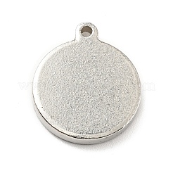 Non-Tarnish 201 Stainless Steel Machine Polishing Pendants&nbsp;STAS-G261-24P