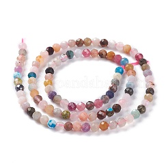 Natural Mixed Gemstone Beads Strands&nbsp;LS-G-A026-A04-4mm