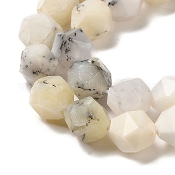 Natural White African Opal  Beads Strands&nbsp;G-K382-A13-02