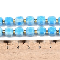 Natural Howlite Beads Strands&nbsp;G-C025-01B