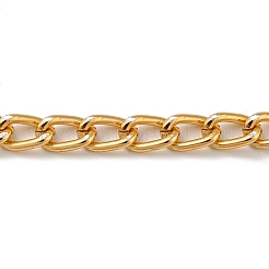 Oval Oxidation Aluminum Curb Chains&nbsp;CHA-TAC0004-02G
