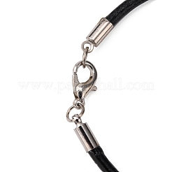 Cowhide Leather Cord Bracelet Making&nbsp;X-AJEW-JB00016-03