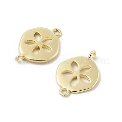 Brass Connector Charms&nbsp;KK-U047-02G