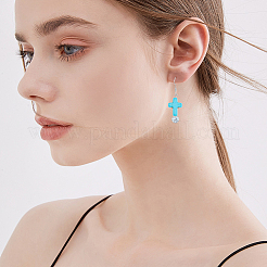 6 Strands 3 Styles Synthetic Turquoise Beads Strands&nbsp;TURQ-DC0001-04C