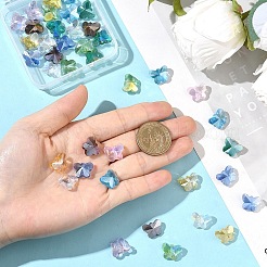 40Pcs 8 Colors Electroplate Glass Beads&nbsp;EGLA-YW0005-51