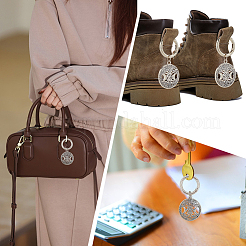 4Pcs Alloy Shoe Charms&nbsp;HJEW-CP00011